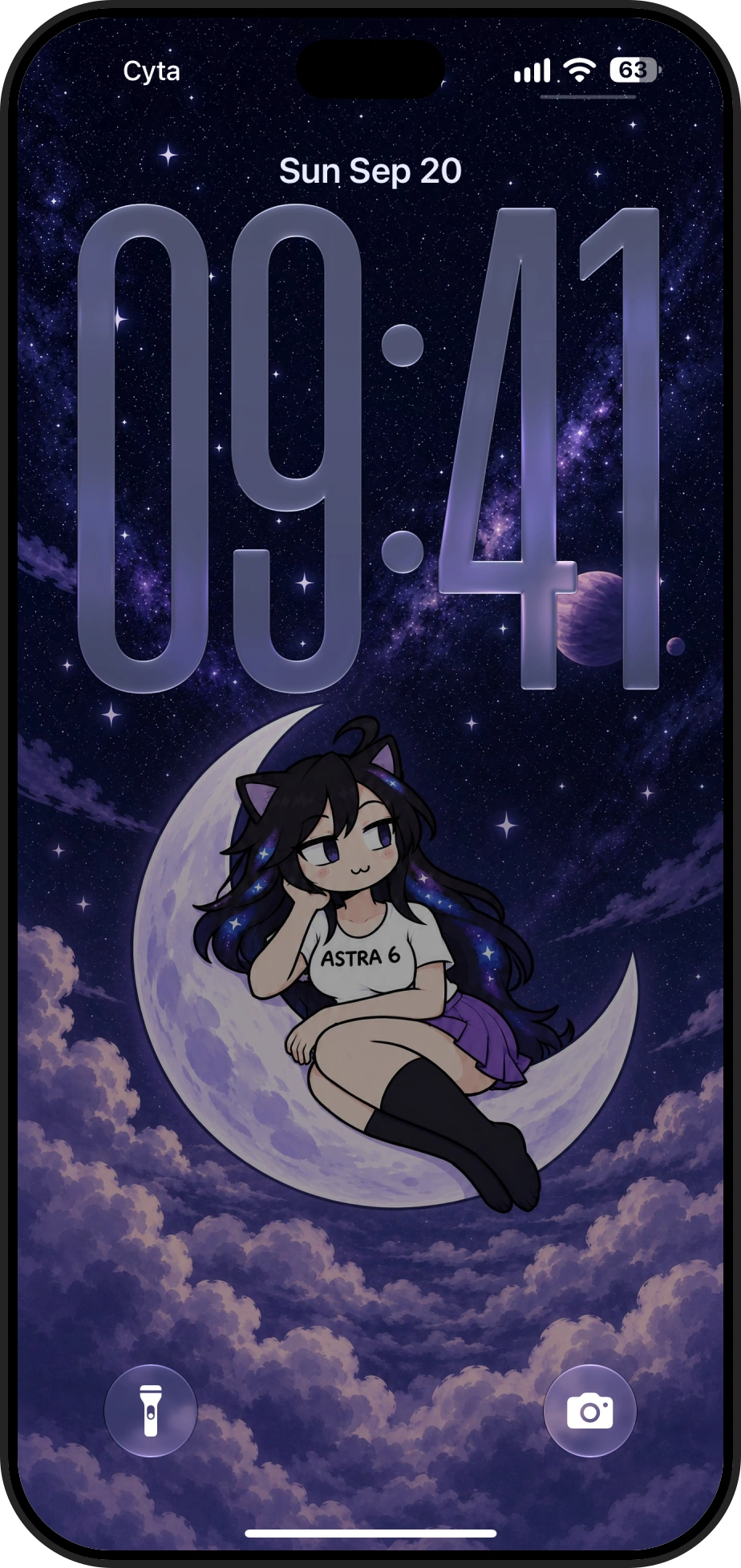 No plans today wallpaper on an iPhone